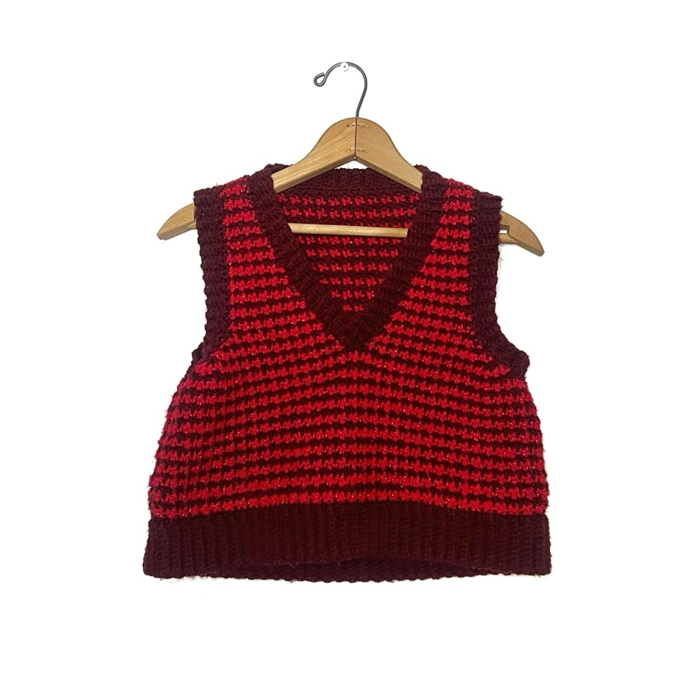 Vintage | Crochet Sweater Vest